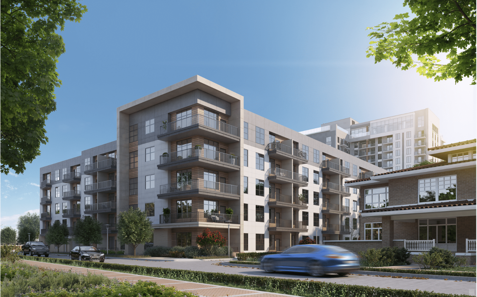 Completed project update Cortland Vesta Apartment Development BL